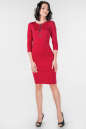 Повседневное платье футляр красного цвета 2659.47 No0|интернет-магазин vvlen.com