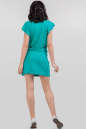 Летнее спортивное платье бирюзового цвета 586.17 No2|интернет-магазин vvlen.com