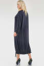 Платье оверсайз темно-синего цвета 2724.17 No5|интернет-магазин vvlen.com