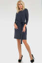 Офисное платье футляр темно-синего цвета 2735.47 No1|интернет-магазин vvlen.com