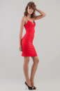 Коктейльное платье футляр красного цвета 322.12 No1|интернет-магазин vvlen.com