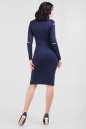 Офисное платье футляр темно-синего цвета 2663.47 No2|интернет-магазин vvlen.com
