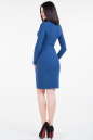 Повседневное платье гольф синего цвета 1655.14 No2|интернет-магазин vvlen.com