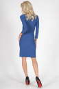 Повседневное платье футляр синего цвета 1659.14 No3|интернет-магазин vvlen.com