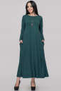 Платье оверсайз зеленого цвета 2822.17|интернет-магазин vvlen.com