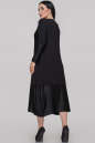 Платье  мешок черного цвета 2898.17  No3|интернет-магазин vvlen.com