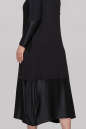 Платье  мешок черного цвета 2898.17  No4|интернет-магазин vvlen.com