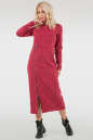 Повседневное платье туника красного цвета 2743.106 No1|интернет-магазин vvlen.com