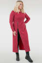 Повседневное платье туника красного цвета 2743.106 No4|интернет-магазин vvlen.com