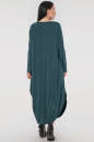 Платье оверсайз зеленого цвета 2424-2.17 No2|интернет-магазин vvlen.com