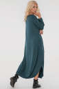 Платье оверсайз зеленого цвета 2424-2.17 No4|интернет-магазин vvlen.com