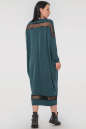Платье оверсайз зеленого цвета 2711.17 No4|интернет-магазин vvlen.com