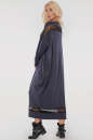 Платье оверсайз синего цвета 2711.17 No5|интернет-магазин vvlen.com