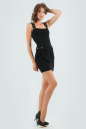 Повседневное платье футляр черного цвета 904.1 No1|интернет-магазин vvlen.com