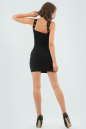 Повседневное платье футляр черного цвета 904.1 No2|интернет-магазин vvlen.com