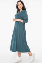 Платье оверсайз зеленого цвета 2953.17  No1|интернет-магазин vvlen.com