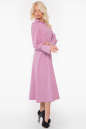 Повседневное платье с длинной юбкой фрезового цвета 2946.132 No2|интернет-магазин vvlen.com