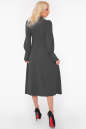 Повседневное платье с длинной юбкой черного цвета 2946.132 No3|интернет-магазин vvlen.com