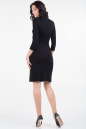 Повседневное платье футляр черного цвета 1837.1 No2|интернет-магазин vvlen.com