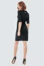 Офисное платье футляр черного цвета 1841.1 No1|интернет-магазин vvlen.com