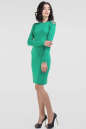 Повседневное платье футляр зеленого цвета 2660.47 No1|интернет-магазин vvlen.com