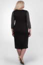 Платье футляр черного с серым цвета 2383.41d  No3|интернет-магазин vvlen.com