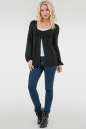 Блуза черного цвета 697.14 No0|интернет-магазин vvlen.com