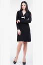 Повседневное платье футляр черного цвета 943.1 No1|интернет-магазин vvlen.com