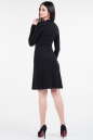 Повседневное платье футляр черного цвета 943.1 No3|интернет-магазин vvlen.com