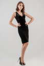 Коктейльное платье футляр черного цвета 508.26 No1|интернет-магазин vvlen.com