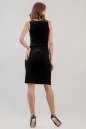 Коктейльное платье футляр черного цвета 508.26 No2|интернет-магазин vvlen.com