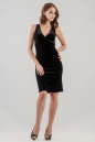 Коктейльное платье футляр черного цвета 508.26 No3|интернет-магазин vvlen.com