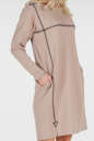 Спортивное платье  бежевого цвета 2775.79 No1|интернет-магазин vvlen.com