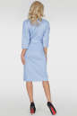 Офисное платье футляр серо-голубого цвета 2784.47 No2|интернет-магазин vvlen.com