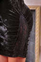 Коктейльное платье футляр черного цвета 2446.26 No4|интернет-магазин vvlen.com