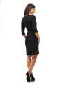 Офисное платье футляр черного цвета 2283.41 No3|интернет-магазин vvlen.com