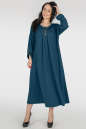 Платье оверсайз темная морская волна цвета 2796.79 No0|интернет-магазин vvlen.com