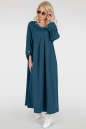 Платье оверсайз темная морская волна цвета 2796.79 No3|интернет-магазин vvlen.com