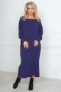Платье  мешок фиолетового цвета 2491.17 No0|интернет-магазин vvlen.com