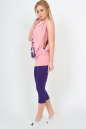 Блуза розового цвета  1121.17 No2|интернет-магазин vvlen.com