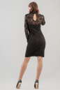 Коктейльное платье футляр черного цвета 674.12 No3|интернет-магазин vvlen.com