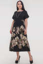 Летнее платье трапеция черного цвета 2834.32 No0|интернет-магазин vvlen.com