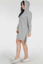 Платье туника серого цвета 381  No1|интернет-магазин vvlen.com