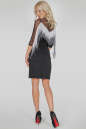 Коктейльное платье футляр черного цвета 2765-1.47 No2|интернет-магазин vvlen.com