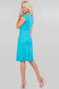 Летнее платье трапеция голубого цвета 1333.2 No2|интернет-магазин vvlen.com