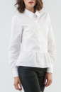 Блуза белого цвета 2592.24 No0|интернет-магазин vvlen.com