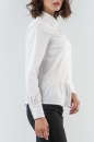 Блуза белого цвета 2592.24 No1|интернет-магазин vvlen.com