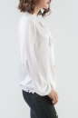 Блуза белого цвета 2577.84 No1|интернет-магазин vvlen.com