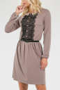 Изящное платье с кружевом No1|интернет-магазин vvlen.com