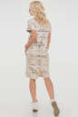 Летнее платье  мешок бежевого цвета 2794-2.17 No2|интернет-магазин vvlen.com